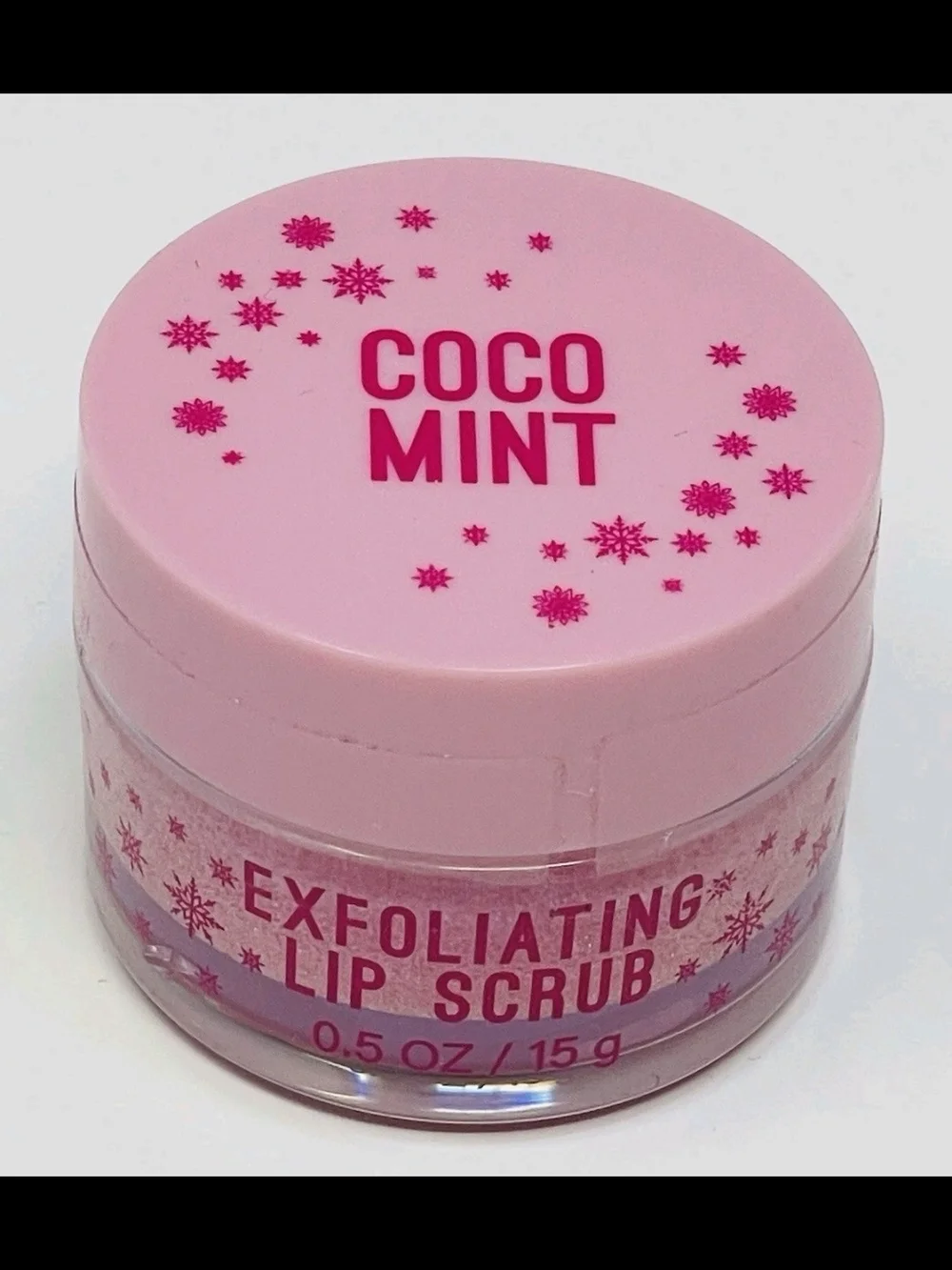 Bath & Body Works Coco Mint Exfoliating Lip Scrub - Pink
